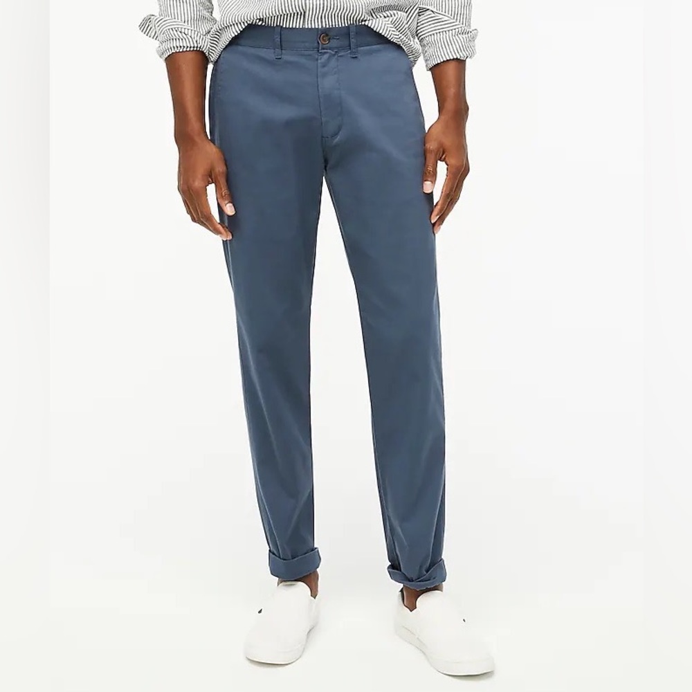 J.Crew Straight-fit flex khaki pant